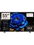 55T6C 55" 139 Ekran Uydu Alıcılı 4K Ultra HD QLED Google TV 1