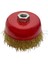 Saçaklı Çanak Fırça – Crimped Wire | Ø100 Mm, Profesyonel Yüzey Temizleme ve Pas Giderme 1