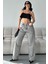 Bıyık Baggy Kot Pantolon Açik Gri - 27268 2