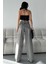 Bıyık Baggy Kot Pantolon Açik Gri - 27268 5