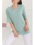 Oversize Kısa Kollu T-Şhirt Mint - 27118 5