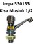 Impa 530153 Kısa Musluk 1/2 Old Model, Lavatory Faucet Self- Closıng 13 1