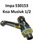 Impa 530153 Kısa Musluk 1/2 Old Model, Lavatory Faucet Self- Closıng 13 2