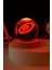 Ledli Usb'li Ahşap Standlı Satürn Temalı Kristal Küre Renkli Rgb LED 3D Oda Masa ve Gece Lambası 2