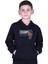 Kapüşonlu Kanguru Cepli Champıon Baskılı Erkek Çocuk Sweatshirt 1