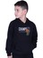 Kapüşonlu Kanguru Cepli Champıon Baskılı Erkek Çocuk Sweatshirt 2