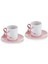 Ribbon 2 Kişilik Kahve Fincanı 110 ml Pembe 5