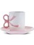 Ribbon 2 Kişilik Kahve Fincanı 110 ml Pembe 6