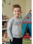 Erkek Çocuk Bisiklet Yaka Baskı Detaylı 3'lü Basic Sweatshirt 3