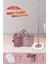 Twin Turbo Pedallı Çelik Mop Set, Temiz ve Kirli Suyu Ayıran Otomatik Temizlik Seti (1+1 Mop) Pembe 1