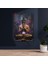 Uv Digital Baskı Budda Desenli Cam Duvar Tablosu Ofis Ev 2