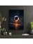 Uv Digital Baskı Cam Modern Tablo Güneş Tutulması Ay Işığı Gece Astroloji Tabirleri 4