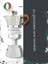 Italyan Moka Pot - 6061 Saf Alüminyum Ahşap Saplı - 6 Kişilik Siyah 722067 4