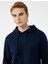 Şardonlu Uzun Kollu Basic Kapşonlu Sweatshirt 1