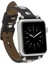 Apple Watch Uyumlu Deri Kordon 38-40-41MM Taşlı St Rst1 5