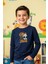 Sıfır Yaka Rio De Jenerio Baskılı Erkek Çocuk Sweatshirt 1