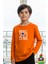 Erkek Çocuk Bisiklet Yaka Baskı Detaylı 3'lü Basic Sweatshirt 3