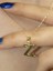ZEYNEPLİ GOLD 14 Ayar Altın Şirin Z Harfli Kolye 2