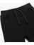 Pamuklu Beli Bağcıklı Basic Jogger Siyah Erkek Bebek Eşofman Altı 6WMB40016TK 3