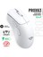 63B Bluetooth Kablosuz Kablolu Şarjlı 12800 Dpı Gaming Mouse Makrolu Ultra Hafif Oyuncu Mouse Beyaz 1