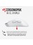 63B Bluetooth Kablosuz Kablolu Şarjlı 12800 Dpı Gaming Mouse Makrolu Ultra Hafif Oyuncu Mouse Beyaz 5