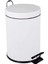 Pedallı Çöp Kovası 5 Lt Beyaz 1