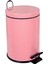 Pedallı Çöp Kovası 5 Lt Pembe 1