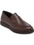 Kahve Hakiki Nubuk Deri Erkek Loafer - E24S1AY57120-A24 1