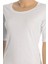 Kadın T-Shirt Ribana Yarım Kollu (%100 Pamuk) 1