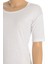 Kadın T-Shirt Ribana Yarım Kollu (%100 Pamuk) 2