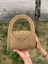 Soft Mini Jüt Hasır Portföy Clutch El Çantası Yazın Modası 1