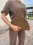 Fermuarlı Hasır Jüt Vegan Clutch Çanta 1