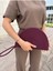 Moss Fermuarlı Hasır Jüt Vegan Clutch Çanta 5