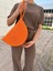 Moss Fermuarlı Hasır Jüt Vegan Clutch Çanta 2