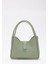 Mint Yeşil Shk79 Deri Düğme Detaylı Çıtçıtlı Makyaj Çantalı Kol ve Omuz Çantası 1