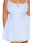 Plus Size Çizgili Mini Elbise 3