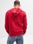 Erkek Kırmızı Gap Logo Relaxed Fleece Fermuarlı Sweatshirt 3