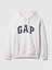 Erkek Beyaz Gap Logo Relaxed Fleece Sweatshirt 2