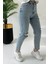 Skinny Kot Pantolon Buz Mavi - 26830 4