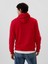 Erkek Kırmızı Gap Logo Relaxed Fleece Sweatshirt 4
