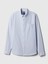 Erkek Mavi Gap Logo Oversize Oxford Gömlek 3