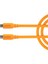 SC17: Turuncu | 1.5 Mt. Usb-C -Usb-C Flat Kablo 2