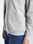 Lcwaıkıkı Basic Gri Kapüşonlu Düz Uzun Kollu Kadın Fermuarlı Sweatshirt 3