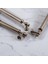 Mobilya Çekmece Mutfak Dolabı Dolap Kulpları Kulbu Kulpu Bronz Metal Kulp 160 Mm- 16 cm 5
