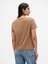 Kadın Kahverengi %100 Organik Pamuk Vintagesoft T-Shirt 4