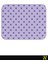 Mor Renkli Yıldız Desen Ergonomik Mouse Pad - 23 cm x 19 cm - Kaydırmaz Taban Ev ve Ofis Kullanımı Için Ideal Fare Altlığı Mousepad 1