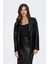 Kadın Onlverona Deri Ceket 15350362 Siyah 2