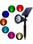2 Adet 7 Watt Solar Güneş Enerjili Kazıklı Çim Armatür Amber Rgb CT-7310 4
