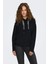 Kadın Onlfancy Kapüşonlu Kanguru Cepli Sweatshirt 15303838 Siyah 1