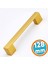 Mobilya Çekmece Mutfak Dolabı Dolap Kapak Kulpları Kulb Metal Mat Altın Gold Kulp 128 mm 1